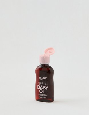 Vacation Travel Sized Baby Oil SPF 30 from American Eagle - $7.95