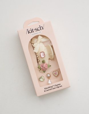 KitschPop™️ Curved Claw Clip & Charms
