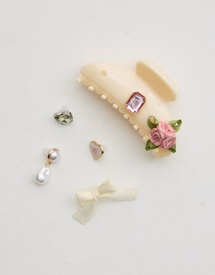 KitschPop™️ Curved Claw Clip & Charms