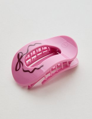 Аксессуары для волос Teleties Bow Flat Clip, цвет: Розовый — фото 2