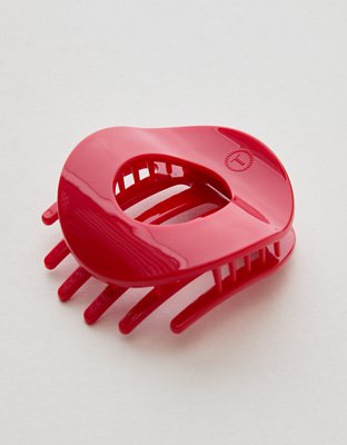 Аксессуары для волос Teleties Circle Flat Clip, цвет: Красный — фото 2