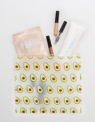 Женские сумки Aerie Avocado Zip Cosmetic Pouch — фото 3