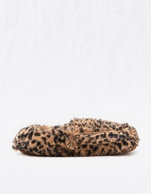 Warmies Leopard Slippers