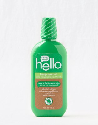 Hello Products Hemp Seed Oil Mouthwash