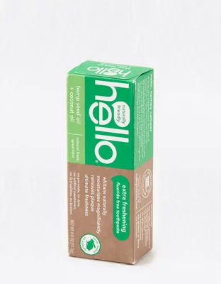 Hello Products Hemp Seed Oil Flouride Free Toothpaste
