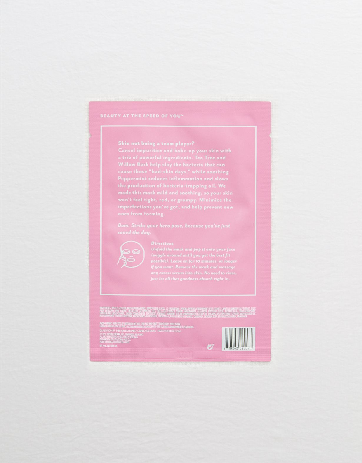 Patchology The Good Fight Sheet Mask