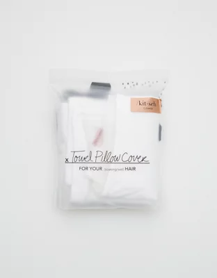 Kitsch Towel Ivory Pillow Cover