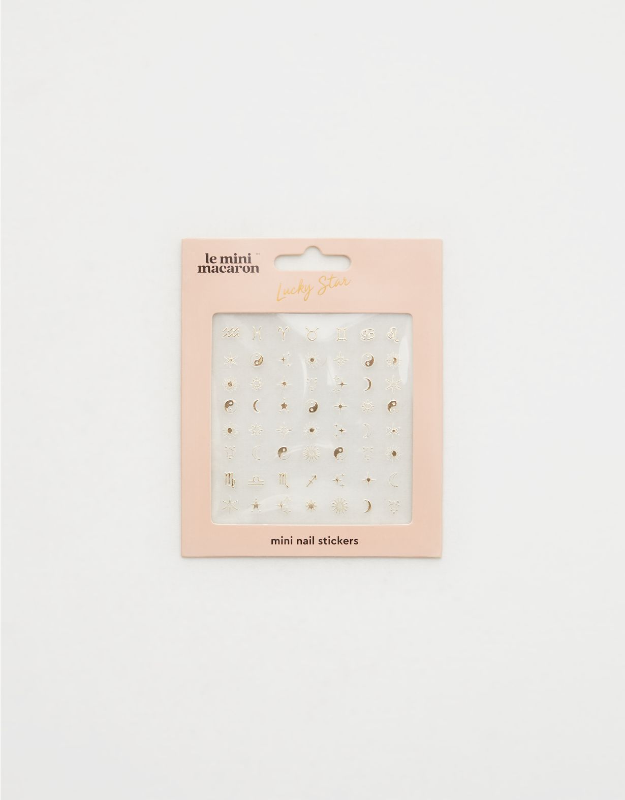 Le Mini Macaron Lucky Star Zodiac Mini Nail Stickers