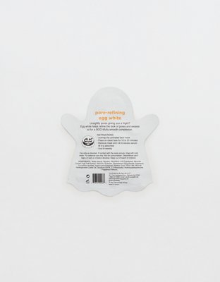 SpaLife Halloween Ghost Egg White Face Mask