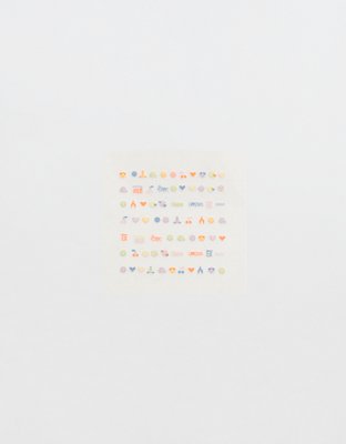 Aerie Le Mini Macaron Joli Emoji Stickers — фото 2