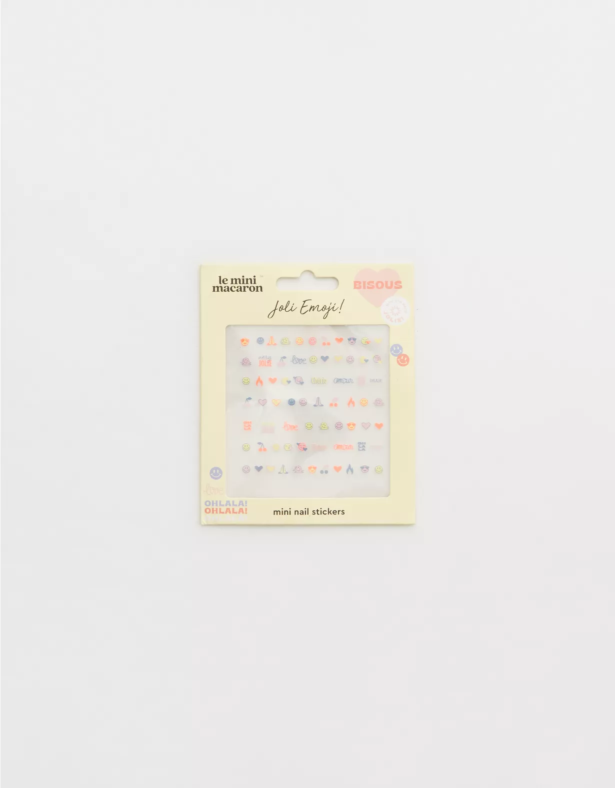 Le Mini Macaron Joli Emoji Stickers