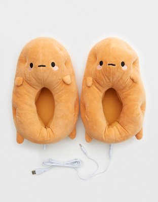 Heated potato slippers new arrivals