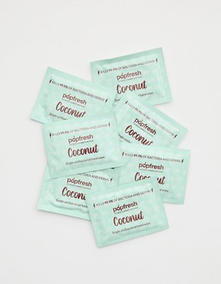 Aerie Popfresh Grab & Go Coconut Disinfecting Wipes — фото 2