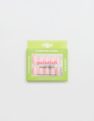 Aerie Paintlab Strawberry Glazed Press On Nails — фото 2