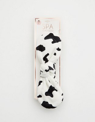 Женские аксессуары для волос Aerie Animal Print Fuzzy Spa Headband — фото 3