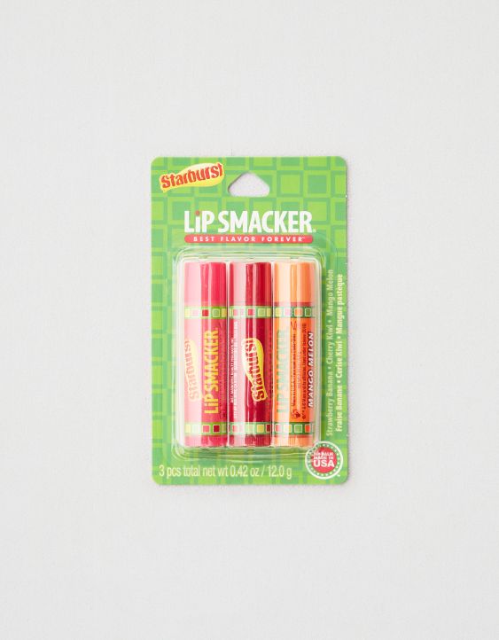 Lip Smacker Starburst Tropical Lip Balm 3-Pack