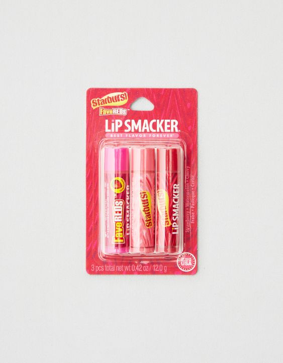 Lip Smacker Starburst Fave Reds Lip Balm 3-Pack