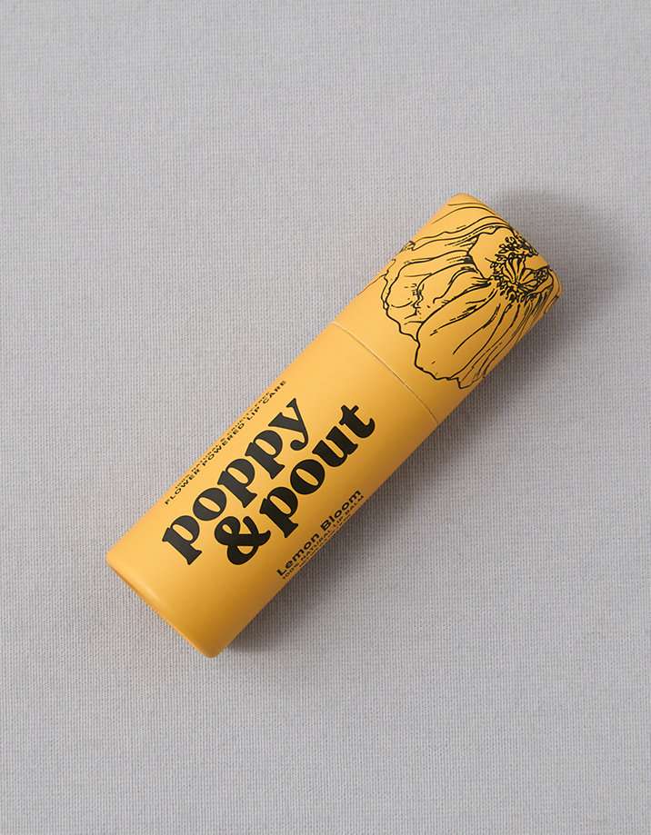 Poppy & Pout Lemon Bloom Lip Balm
