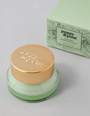 Poppy & Pout Sweet Mint Lip Scrub