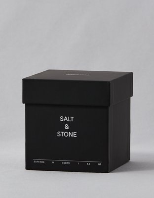 American Eagle Salt & Stone Saffron & Cedar Candle — фото 4