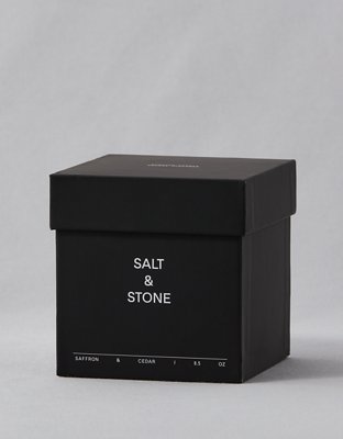 Salt & Stone Saffron & Cedar Candle