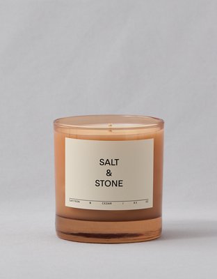 American Eagle Salt & Stone Saffron & Cedar Candle — фото 2