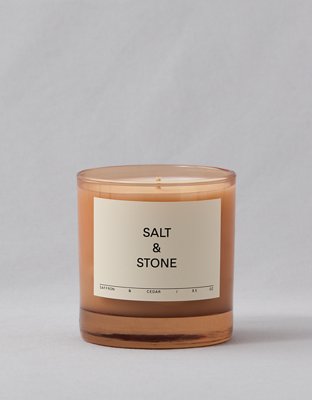 Salt & Stone Saffron & Cedar Candle