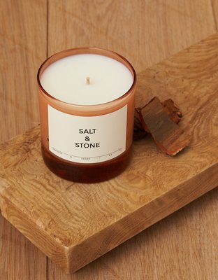 Salt & Stone Saffron & Cedar Candle