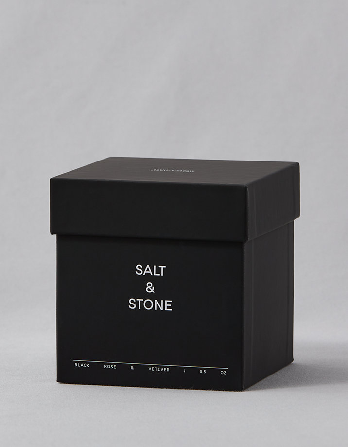 Salt & Stone Black Rose & Vetiver Candle