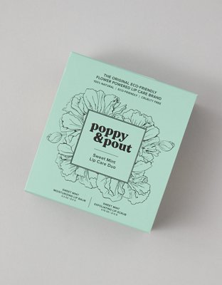 Poppy & Pout Lip Balm & Lip Scrub Gift Set