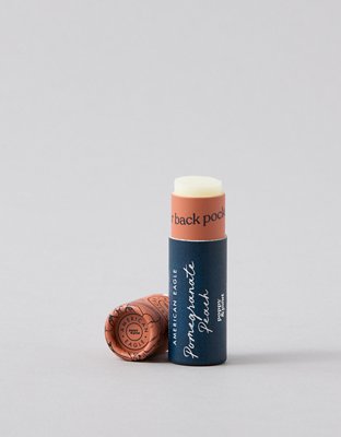 AE x Poppy & Pout Island Pomegranate Peach Lip Balm