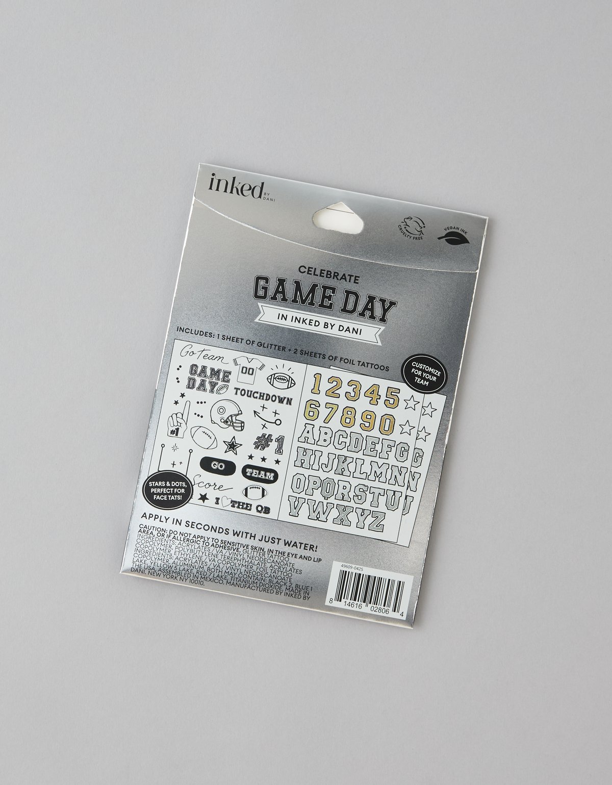 Inked By Dani Game Day Face Tattoos - image 3