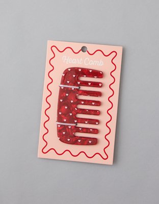 AE Heart Comb