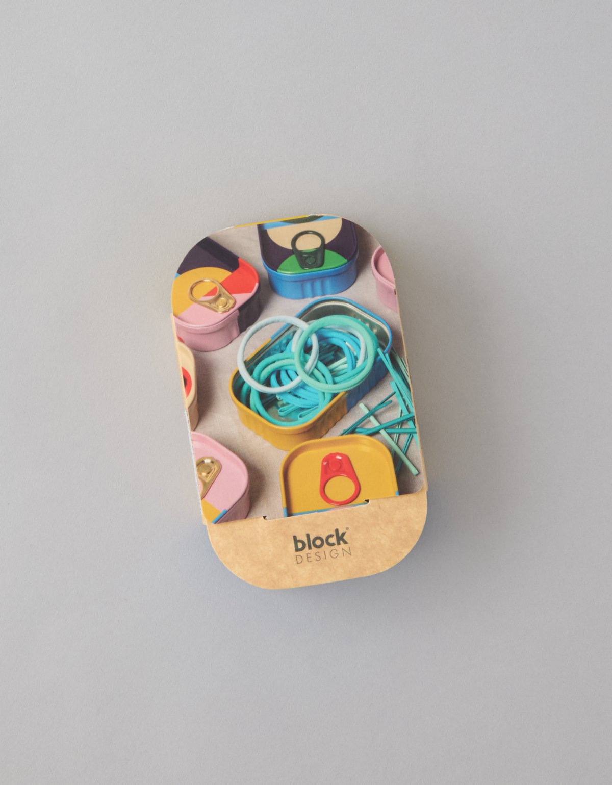 Tinned Goods Hair Tie Box - image 4