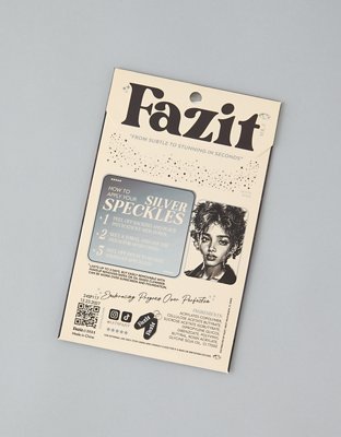 Fazit Silver Glitter Freckles Makeup Patches
