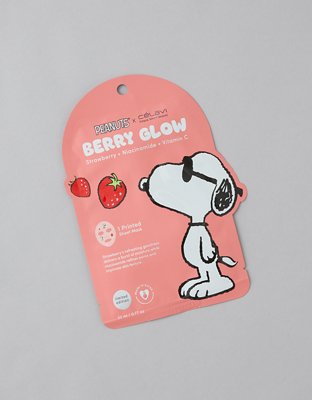 Celavi Peanuts Strawberry Sheet Mask
