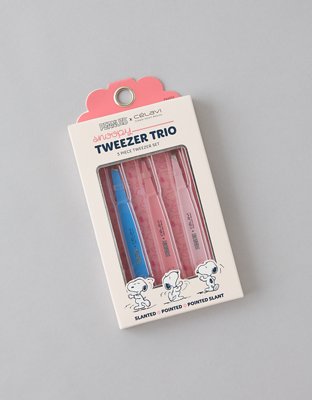 Celavi Peanuts 3pc Tweezer Set
