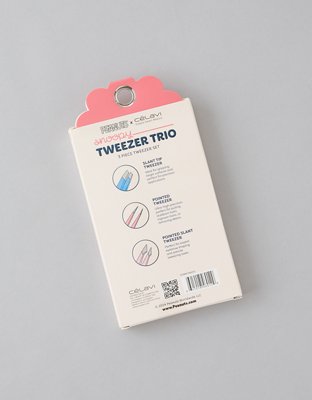 Celavi Peanuts 3pc Tweezer Set