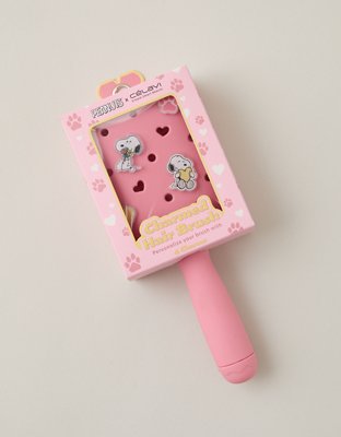 Celavi Peanuts Hair Brush + Charms