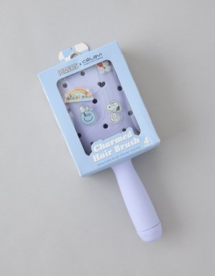 Celavi Peanuts Hair Brush + Charms