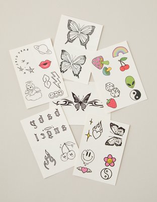 Inked by Dani Y2K Temporary Tattoos