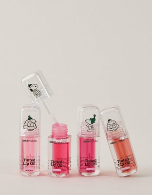 Celavi Peanuts Tinted Lip Oil Set