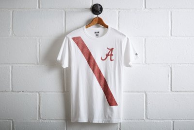 Tailgate Men's Alabama Crimson Tide Stripe T-Shirt - Buy One Get One 50% Off 