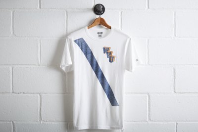 Tailgate Men's WVU Mountaineers Stripe T-Shirt - Buy One Get One 50% Off 