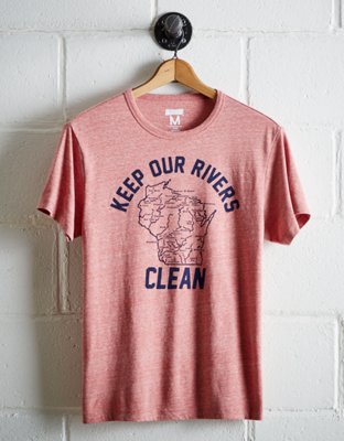 Tailgate Men's Wisconsin Clean Rivers T-Shirt - Buy One Get One 50% Off 