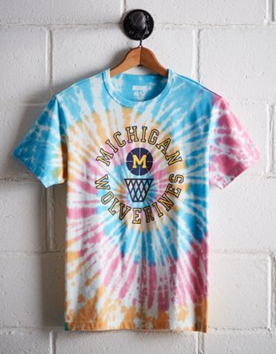 Tailgate Men's Wolverines Tie-Dye T-Shirt - Buy One Get One 50% Off 