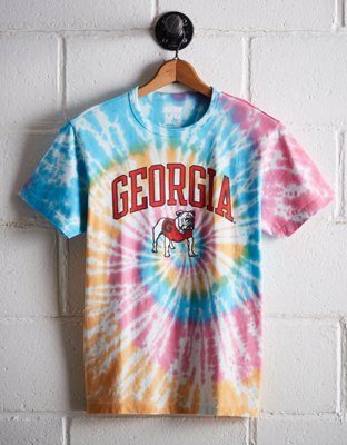 Tailgate Men's Bulldogs Rainbow Tie-Dye T-Shirt - Buy One Get One 50% Off 