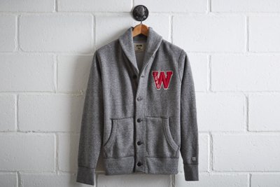 Tailgate Men's Wisconsin Shawl Cardigan - Buy One Get One 50% Off 
