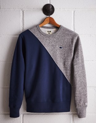 Tailgate Men's PSU Diagonal Colorblock Sweatshirt - Buy One Get One 50% Off 