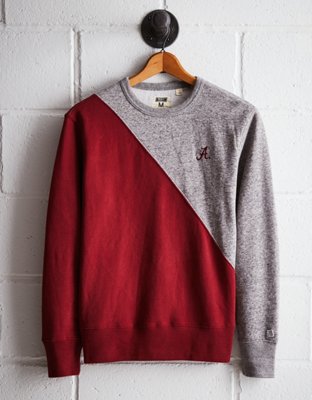 Tailgate Men's Alabama Diagonal Colorblock Sweatshirt - Buy One Get One 50% Off 